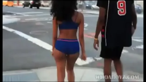 Blackette baise après match avec grosse bite noire